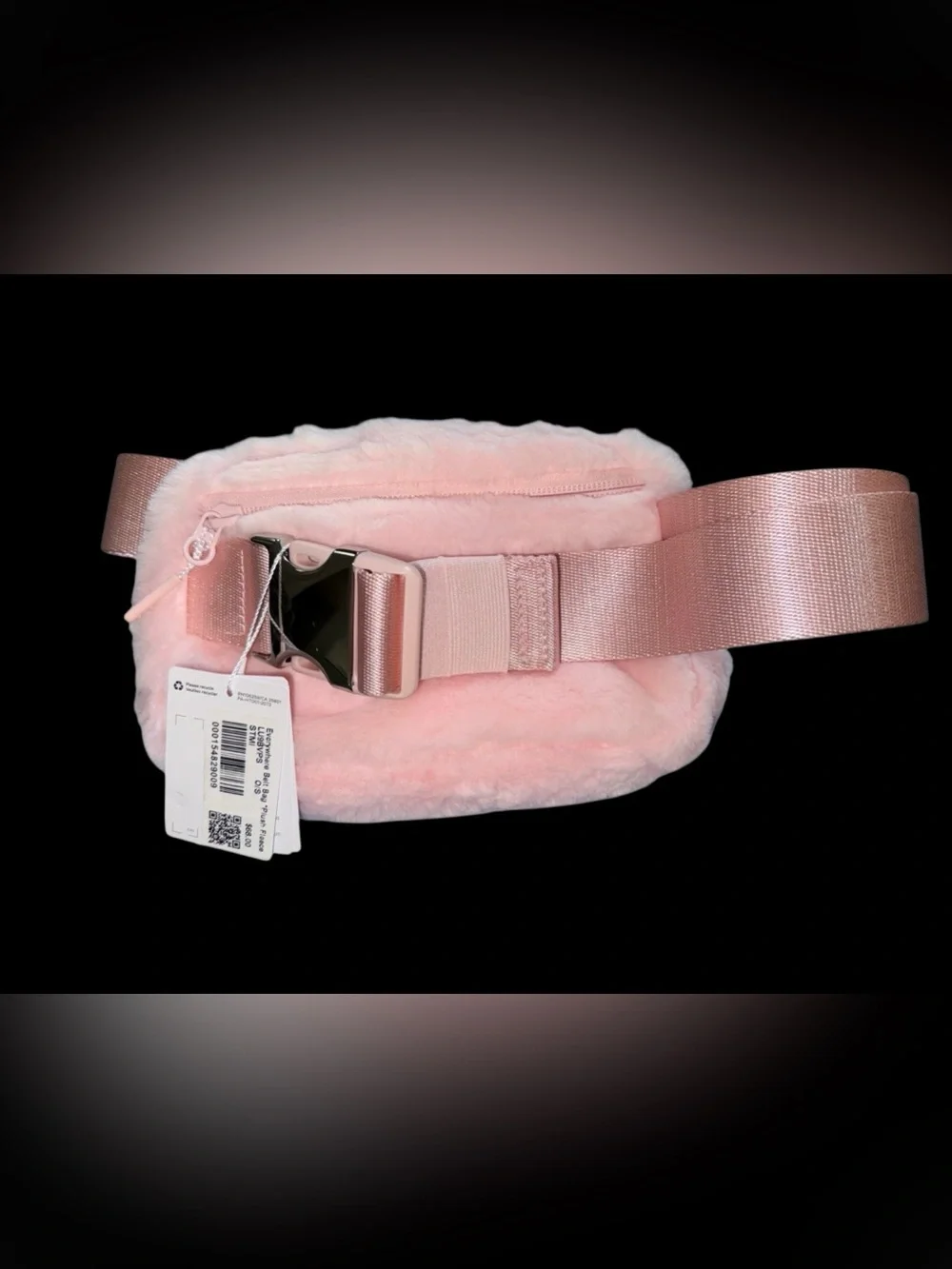NWT Lululemon Everywhere Belt Bag Strawberry Milkshake Plush Fleece 1L